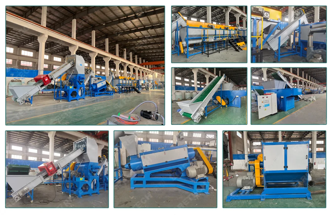 PP PE HDPE LDPE LLDPE Film Agriculture Waste Irrigation Pipe Net Greenhouse Mulch Film Washing Recycling Line