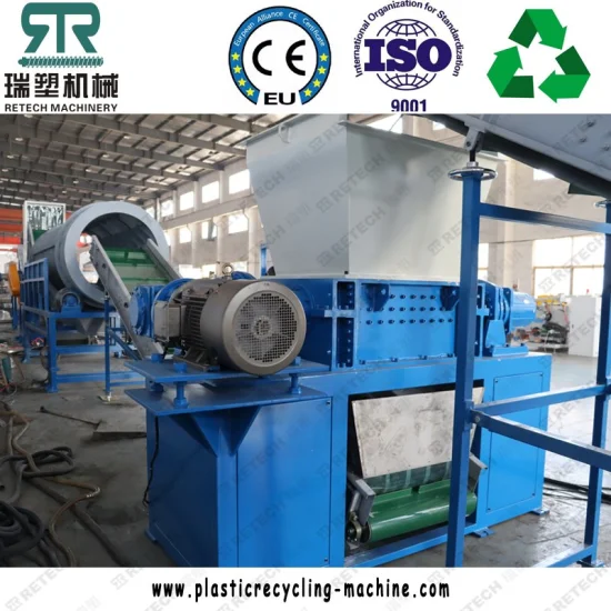 Retech PP PE HDPE LDPE пластиковая пленка сельскохозяйственная пленка тканые мешки измельчение промывка обезвоживание переработка машина для гранулирования